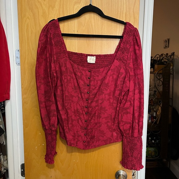 Anthropologie Square-Neck Blouse - Picture 4 of 6
